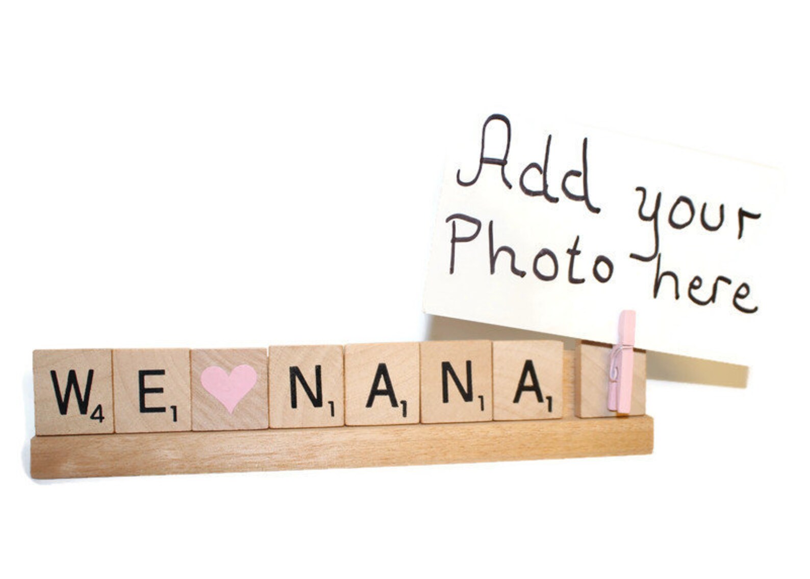 We Love Nana Nana Photo Nana Photo Holder Mom Frame Love Etsy