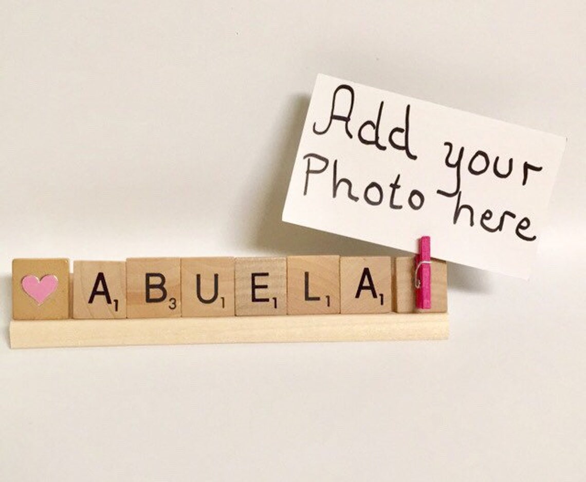 Abuela Gift Abuela Present Abuela Frame Abeula Photo Etsy