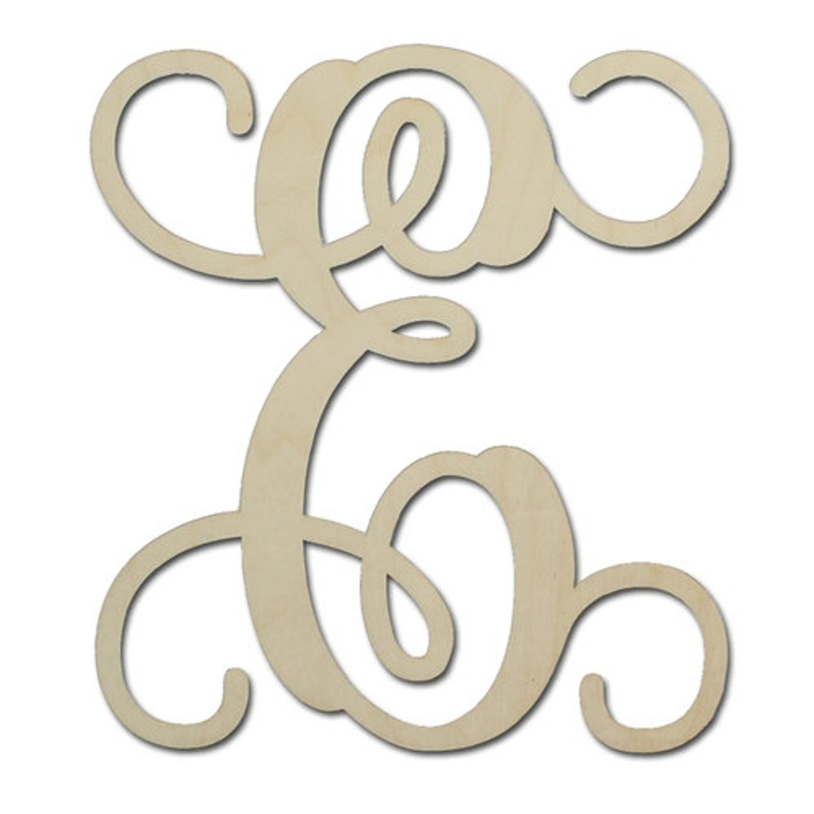 Wooden Initials Wooden Letters Custom Monogram Initials Etsy