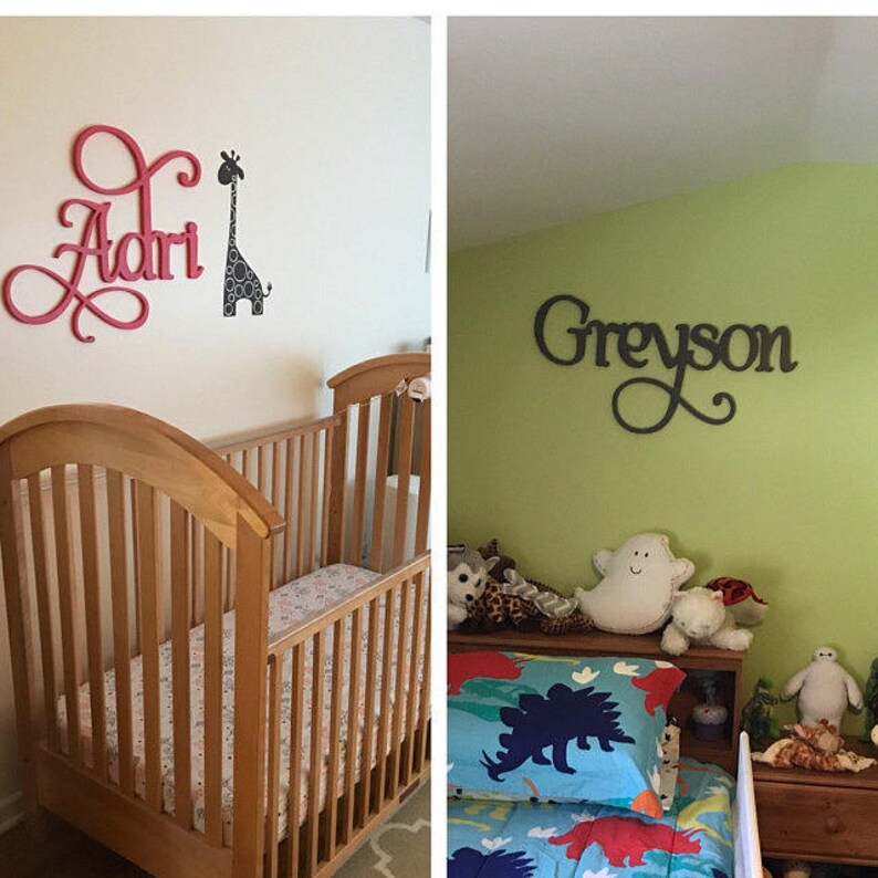 Twins Nursery Signs Bedroom Letters Nursery Sign Sibling Etsy