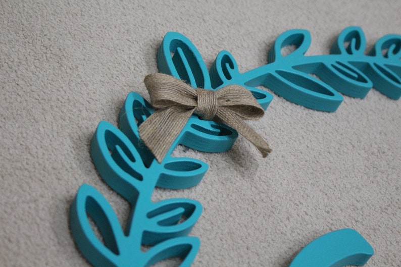 Custom Round Name Sign Wall Hanging Baby Room Name Decor Etsy