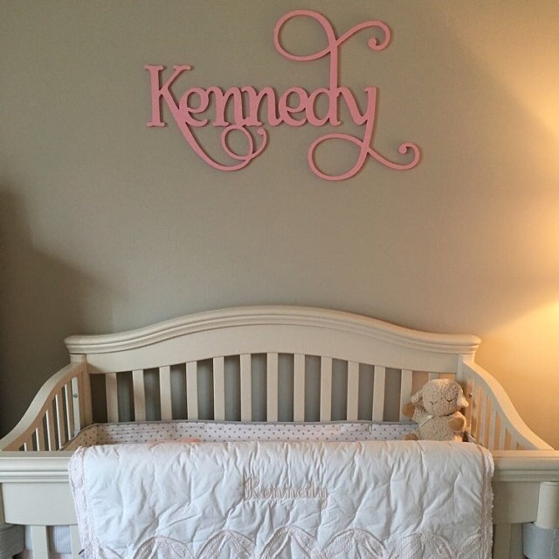 Wooden Name Sign for Wall Nursery Name Wall Hanging Wood Etsy