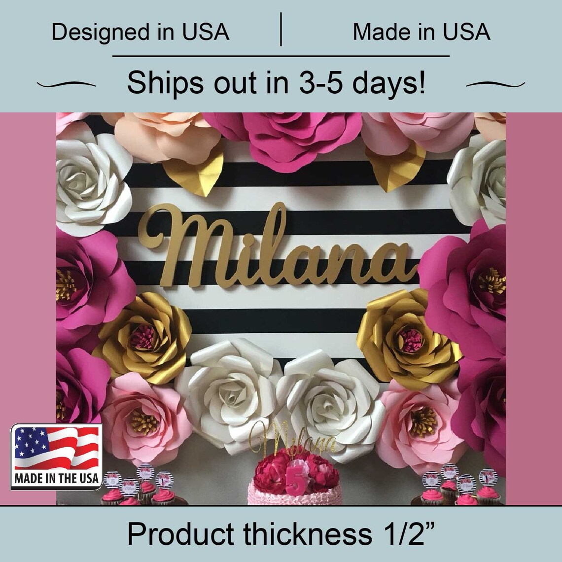 Gold Wooden Name Sign Backdrop Name Wall Decor Name Letter - Etsy