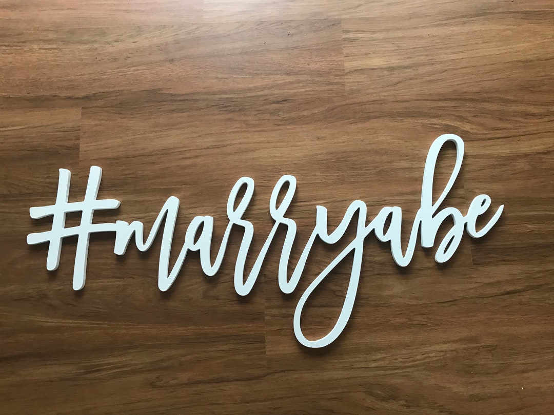 Customizable Hashtag Sign Custom Hashtag Sign Cutout , Personalized Hashtag Sign, Personalized ...