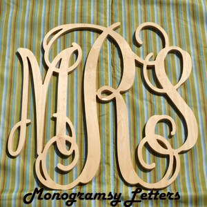 Dorm Room Decor // Wooden Monogram Wall Hanging // Dorm Room Ideas // Personalized Gift // Monogrammed Wall Decor // Wall Art Wooden Letters image 2