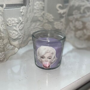 Marilyn Monroe Heart Wooden Candlestick/marilyn Monroe Candle -  Canada