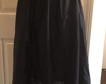 Vintage black petticoat medium
