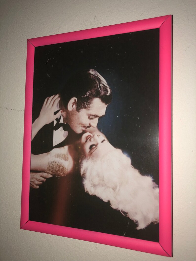 Clark Gable and Jean Harlow colour print 6x4 image 4