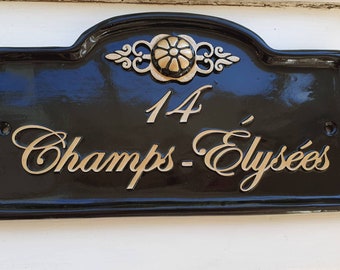 House Name Plaque Etsy