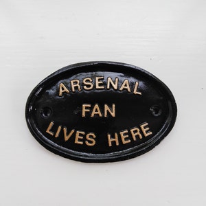 Arsenal Fan Lives Here