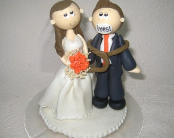 Wedding cake topper funny wedding cake topper cake topper | Etsy