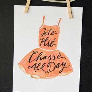 Ballet All Day Print image 1