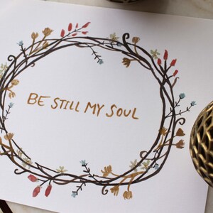 Be Still My Soul Wreath