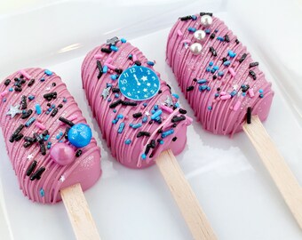 Cakesicles, Cake Pops, Lavender, Midnight, Lavender Haze, Bejeweled, Birthday, Party