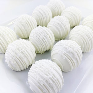 Sparkling Cake Truffles, Cake Bon Bons, Cake Pops, Cake, Birthday, Shower, Wedding, Anniversary, Favor, Celebrate
