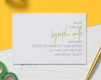 funny cancer card etsy