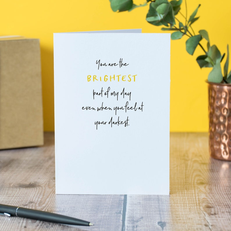 Empathy Friendship Card Strength Card MW004 Anxiety Gift Encouragement Card Mental Health Card: Mental Wellness Depression Card