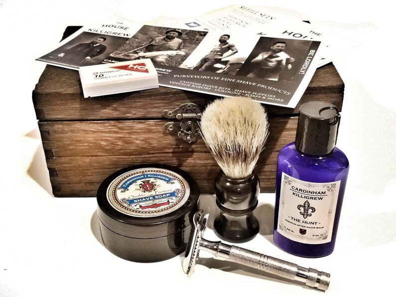 Mens Shave Kit and Grooming Kit Cool Mens Gift Shaving Gift Etsy
