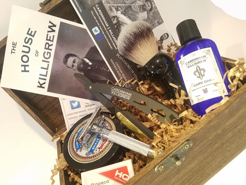 Mens Shave Kit and Grooming Kit Cool Mens Gift Shaving Gift Etsy