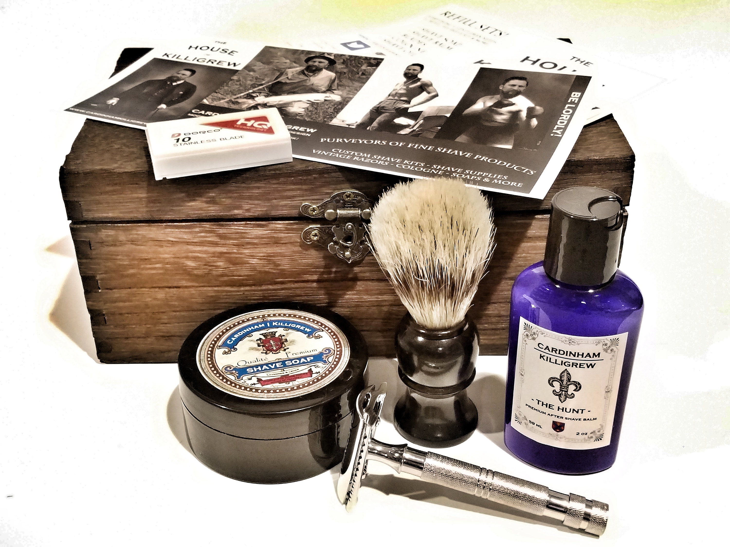 Personalized Groomsmen Gift Sets Classic Shaving Kits Etsy