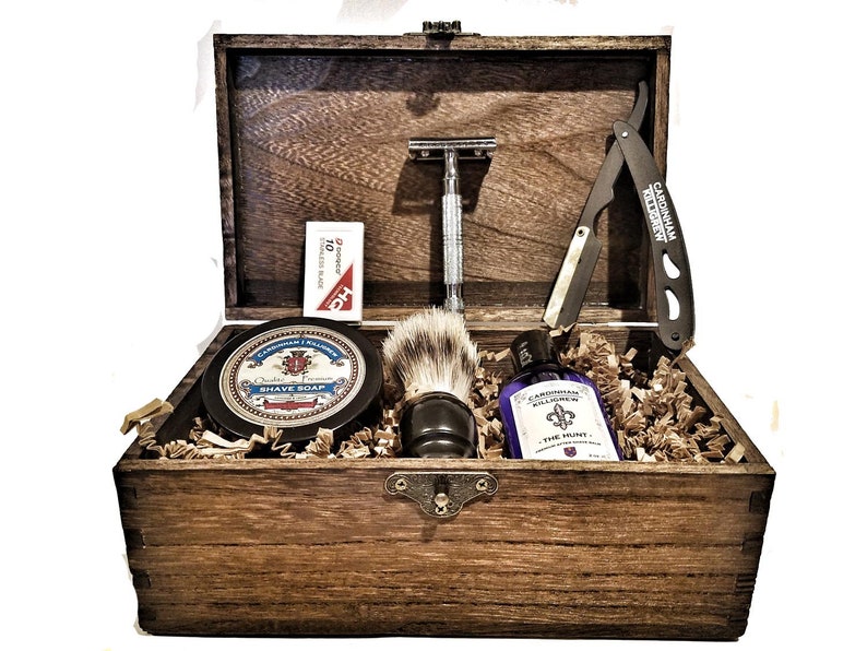 Personalized Groomsmen Gift Sets Classic Shaving Kits Etsy