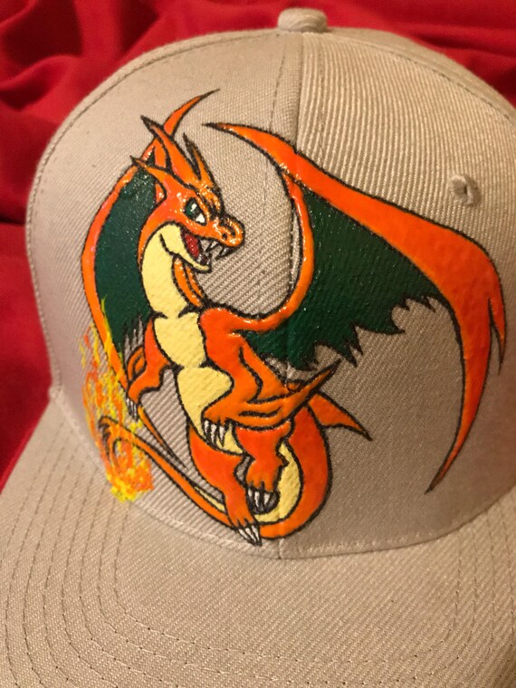 Pokemon Glurak Snapback Kappe