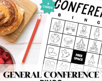 LDS General Conference Bingo