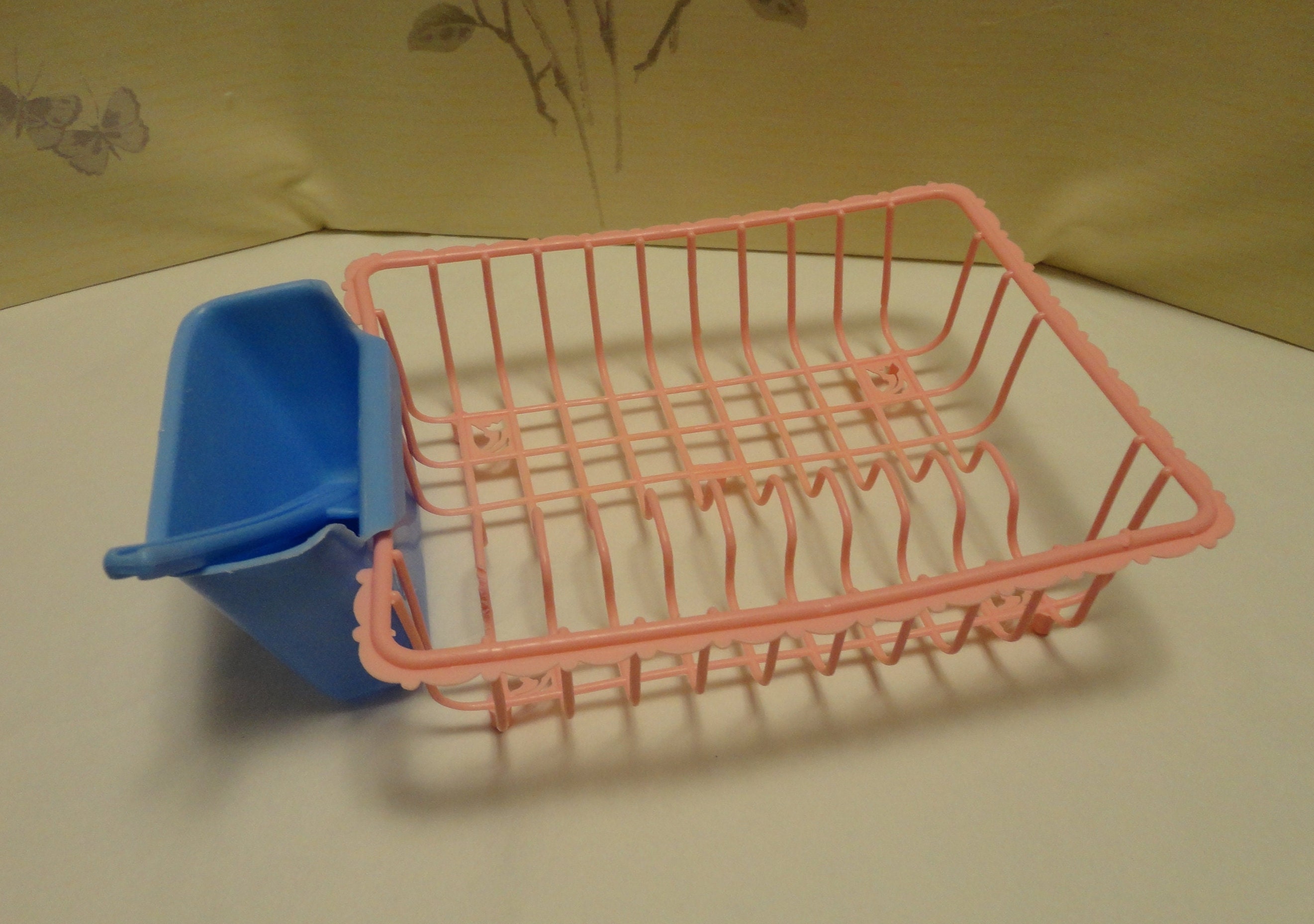 Pink Dish Drainer 