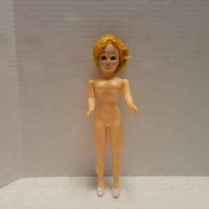 Pretty 1950's Plastic Doll Sleepy Eyes