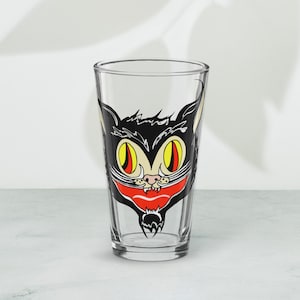 Bicchiere da pinta Halloween Cat Shaker