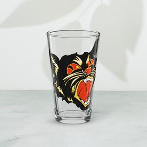 Bicchiere da pinta Halloween Cat Shaker
