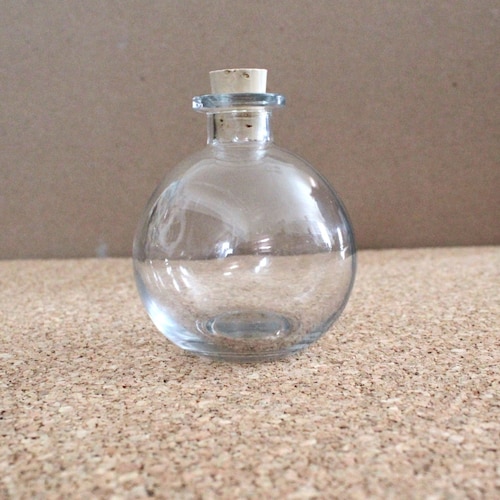 Potion Bottles Large Round Glass Bottle With Cork Top Etsy Canada
