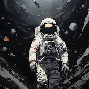 宇宙クロスステッチパターン「スペースオデッセイ」PDF | 簡単フルカバレッジクロスステッチ | パターンキーパー