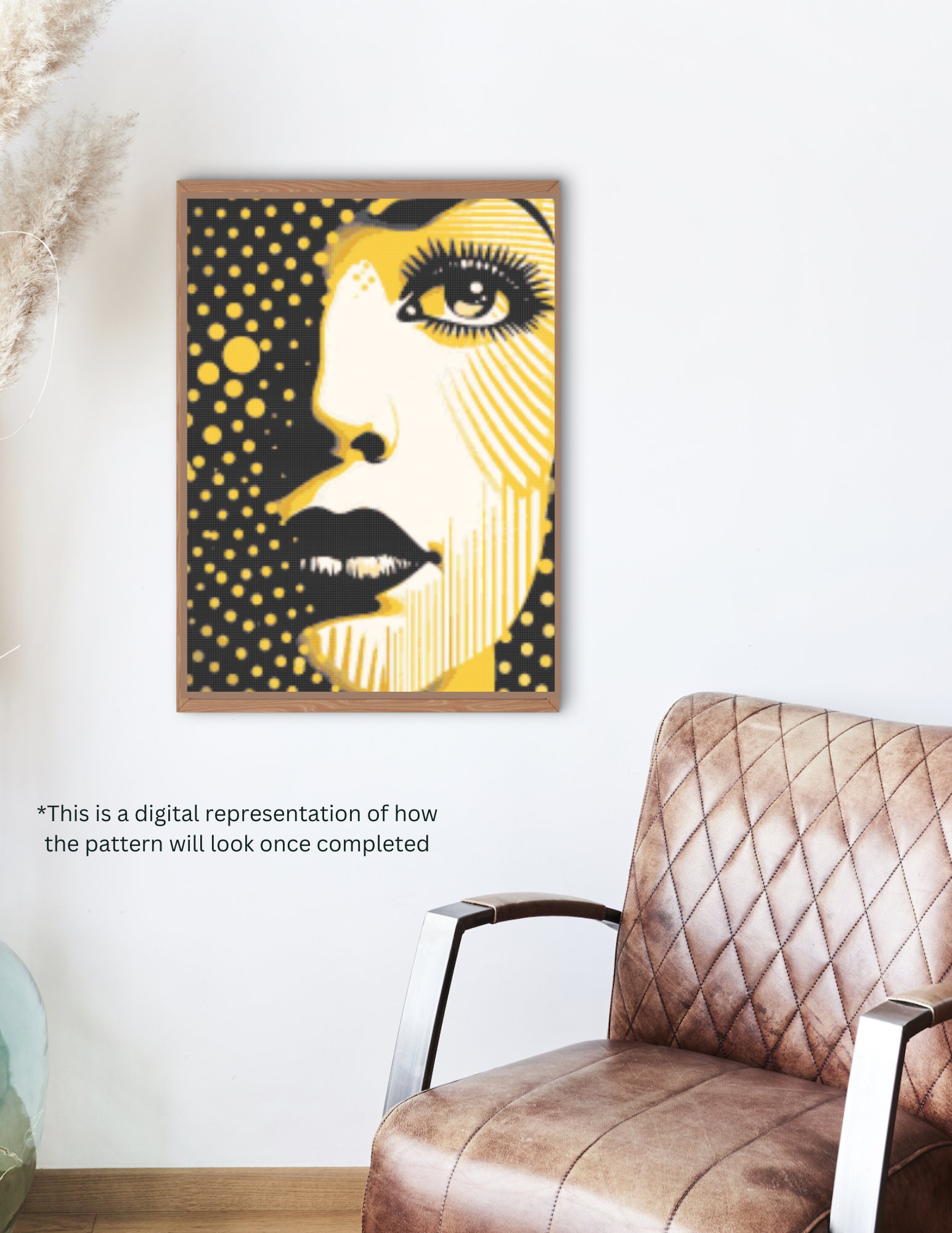 Modern Cross Stitch dots PDF Easy Full Coverage Counted Cross Stitch