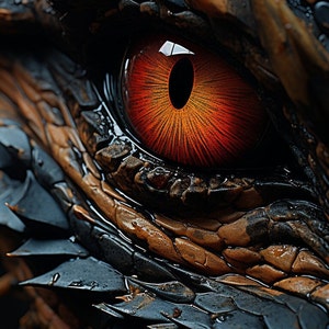 Fantasy Cross Stitch Pattern &quot;Dragon Eye&quot; PDF | Easy Full Coverage Counted Cross Stitch | Pattern Keeper