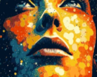 Cross Stitch Pattern "Pointillism" PDF | Easy Full Coverage Counted Cross Stitch | Pattern Keeper