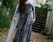 Silver Elven Style - Ravenswing Dress