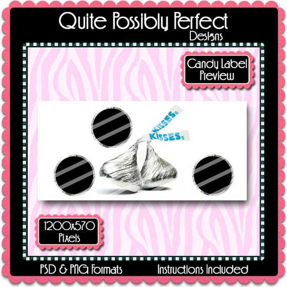 candy label preview 3 template set instant download psd and