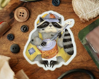 tin banjo sticker