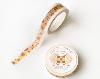 quilted goose | washi tape