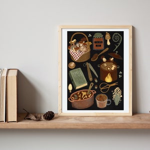 forest to kitchen | Giclée Art Print, 5x7", 8x10", 11x14"