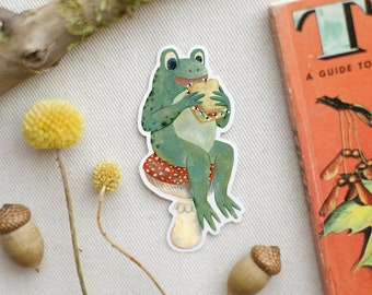 frog's sandwich sticker