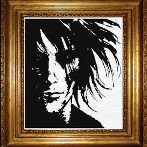 Sandman Morpheus Dream Cross Stitch Pattern PDF Instant Download image 1