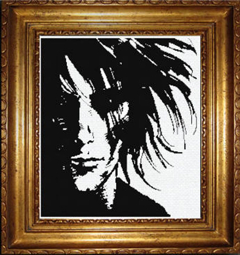 Sandman Morpheus Dream Cross Stitch Pattern PDF Instant Download image 1