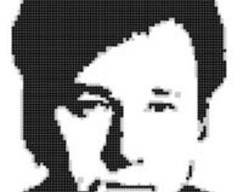 Bill Hicks Cross Stitch Pattern PDF Instant Download