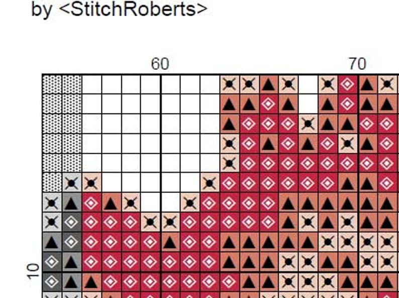 I Heart Realism Cross Stitch Pattern PDF Instant Download image 5