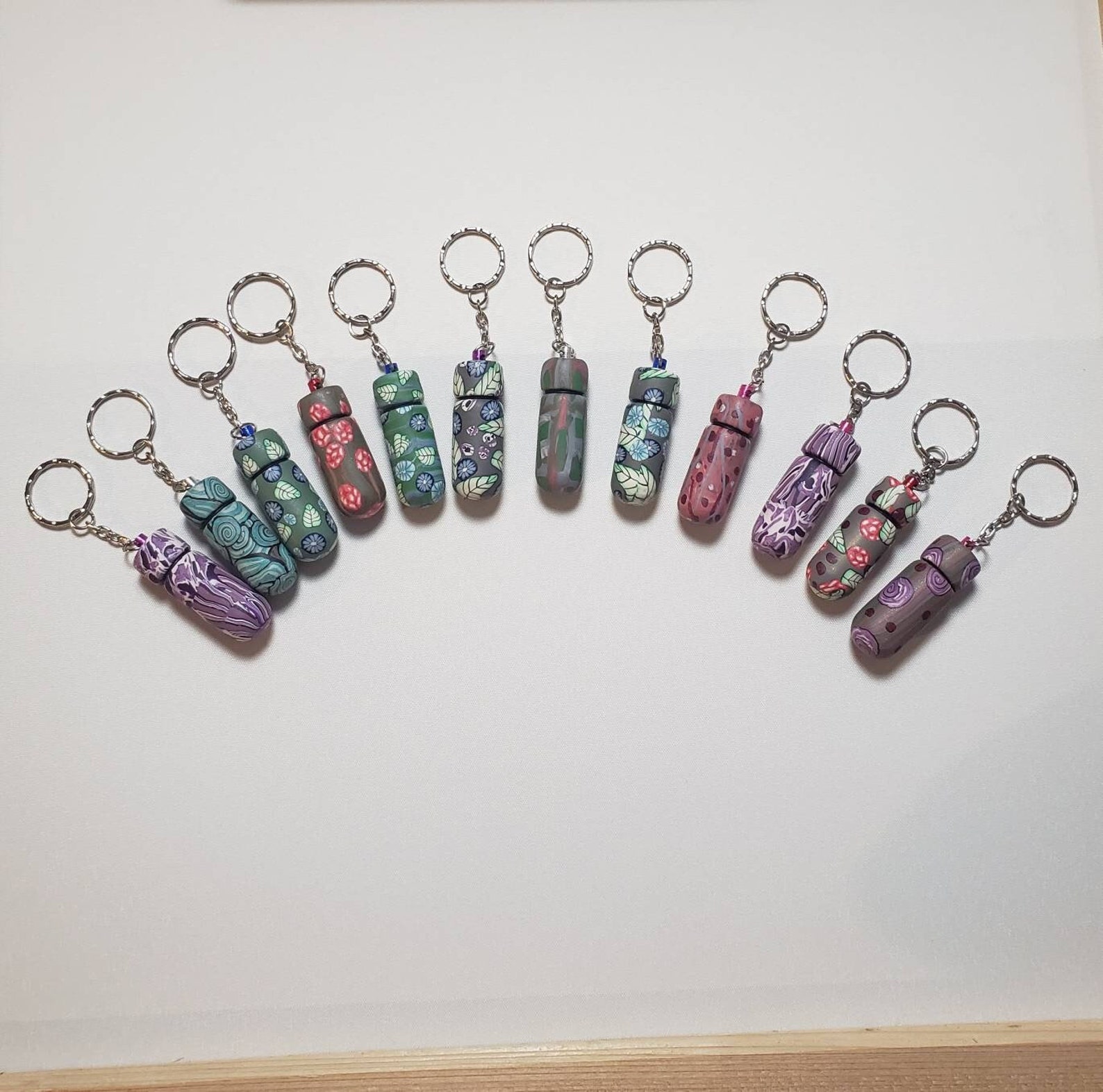 Pill Holder Keychain Secret Compartment Pill Case Key Ring Etsy
