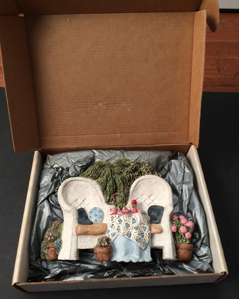 Michael/'s Summer Breeze #2414 Victorian Garden Tea Wall Art Window Box Wall Art MIN
