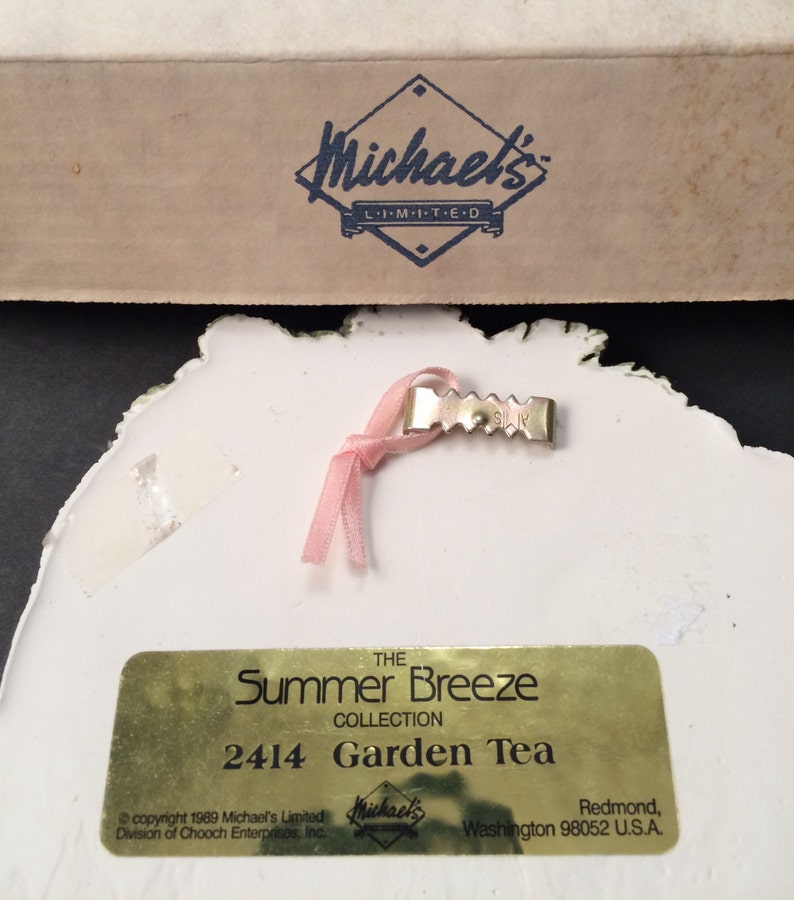 Michael/'s Summer Breeze #2414 Victorian Garden Tea Wall Art Window Box Wall Art MIN
