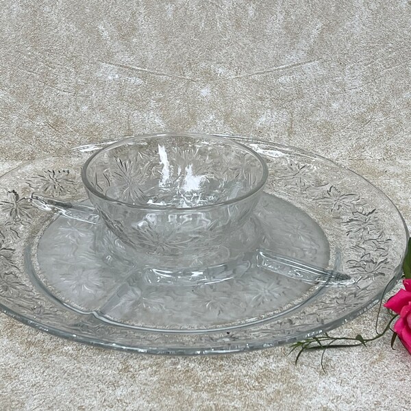 Princess House Fantasia Chip and Dip Set Etsy